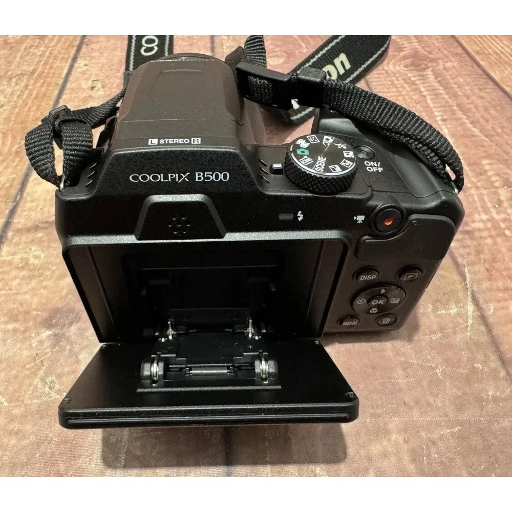 Nikon COOLPIX B500 Digital Camera 16MP 40x Zoom Black WiFi HD